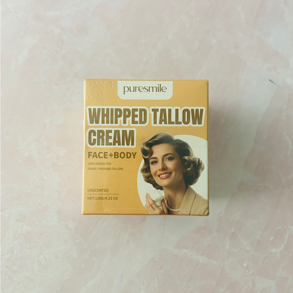 Whipped Tallow Cream Face + Body — Unscented Cream